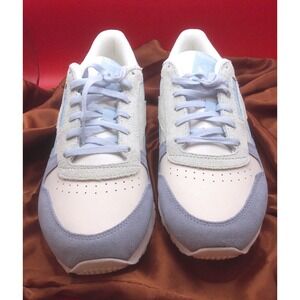 REEBOK WOMEN SIZE 10.5 RUNNING COURSE TENNIS SHOES LIGHT BLUE & TAN